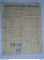 1931 A. Opdebeeck Fils Putte-lez-Malines Grandes Pépinières & Roseraies Factuur Fruitbomen Voor Edegem Taxe 30,40 Fr - Agricultura