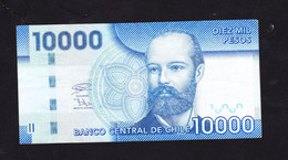 BANKNOTES-CHILE-10000-CIRCULATED SEE-SCAN - Chili