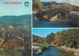 Postcard France France Haut Var Salernes Le Pont Romain 1985 - Salernes