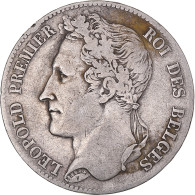 Monnaie, Belgique, Leopold I, 5 Francs, 5 Frank, 1848, TB+, Argent, KM:3.2 - 5 Frank