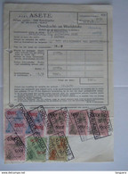 1970 Bulletin Overdracht En Weeldetaks Douane Putte-Kapellen 6991 Fr - Documents