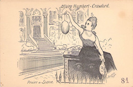 CPA Thèmes - Politique - Affaire Humbert Crawford - Projet De Statue - A. Stephens - Illustrations - Dos Non Divisé - Satirische