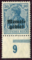 MEMEL 1920  Overprint On Germany 380 Pf, MNH / **.  Michel 15 - Memel (Klaïpeda) 1923