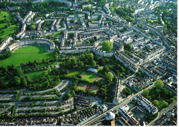 Aerial View Of BATH - Royal Crescent - The Circus - Queen Square - Lansdown Terrace - CPM - Bath