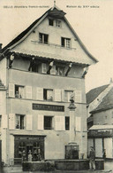 Delle * Place Et Le Café DUCROT , Boulanger * Maison Du XVIème * La Fontaine - Delle