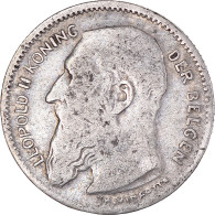 Monnaie, Belgique, 50 Centimes, 1909, TB+, Argent, KM:61.1 - 50 Centimes