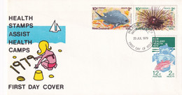 NZ 1979, FDC Sealife, Complete Set - FDC