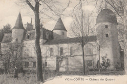 CPA  63 VIC LE COMTE CHATEAU DES QUAYRES - Vic Le Comte