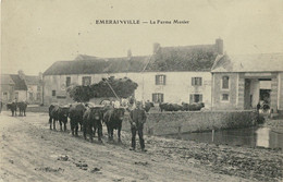 CPA - Emeranvile - La Ferme  Menier - Fermes