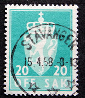 Norway 1957  Minr.71X STAVANGERE   (Lot E 372 ) - Service