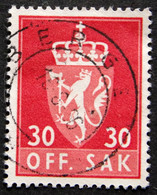 Norway 1955  Minr.73X  BERGEN  (Lot E 379 ) - Service