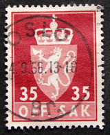 Norway 1955  Minr.74X   OSLO (Lot E 384 ) - Service