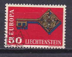 LIECHTENSTEIN, 1968, MNH Stamp(s) , Europe CEPT, Michel Nr(s). 495, Scannr. M22481 - Gebraucht