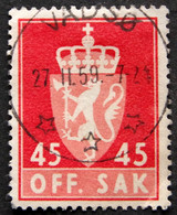 Norway 1958  Minr.76X  VADSØ  (Lot E 388 ) - Service