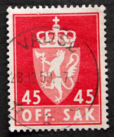 Norway 1958  Minr.76X  VADSØ  (Lot E 389 ) - Service