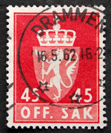 Norway 1958  Minr.76X  DRAMMEN  (Lot E 390 ) - Service