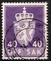 Norway 1955  Minr.75X  EMNESBERG  (Lot E 396 ) - Service