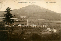 Chenelette * Vue Générale Du Village - Andere & Zonder Classificatie