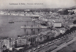 Castellammare Di Stabia - Panorama Dall'autostrada - Viaggiata 1955 - Affr. 10L Siracusana - Ed. Farfalla - Castellammare Di Stabia