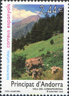 220947 MNH ANDORRA. Admón Española 2008 PAISAJES - Oblitérés