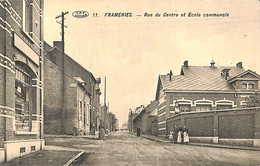 Frameries -  Rue Du Centre & Ecole Communale - Frameries