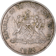 Monnaie, Trinité-et-Tobago, 25 Cents, 1981 - Trindad & Tobago