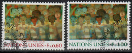 1974 L'art Aux Nations Unies (II) Zum 41-42 / Mi 41-42 / YT 41-42 / Sc 41-42 Oblitéré / Gestempelt /used [zro] - Usados