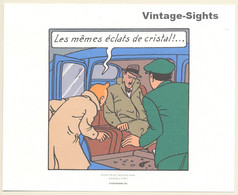 Tintin - Les 7 Boules De Cristal*3 (Lithography Hergé Moulinsart 2010) - Serigraphien & Lithographien