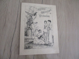 Programme Illustré Par Hippolyte Lucas Cercle Artistique Et Littéraire 1893 - Programma's