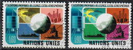 1975 Utilisations Pacifiques De L'espace Zum 46-47 / Mi 46-47 / YT 46-47 / Sc 46-47 Oblitéré / Gestempelt /used [zro] - Usati