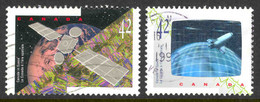 942) Canada Used 1992 Space Hologram Set Complete - Hologramme