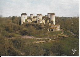 Environs De Niort - Château Coudray Salbart -  Non écrite. Carte Datée De Juin 1983 - Façon Toilée - Niort