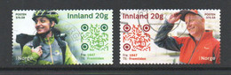 Noorwegen 2022 Yv 2006-07   Reeks  Hoge Waarde, Prachtig Gestempeld - Used Stamps