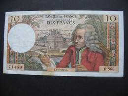 10 Dix Francs Voltaire 8-5-1970  **** EN ACHAT IMMEDIAT **** - 10 F 1963-1973 ''Voltaire''