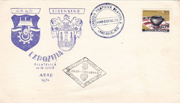 ARAD PHILATELIC EXHIBITION, COAT OF ARMS, SPECIAL COVER, 1974 ROMANIA - Covers & Documents