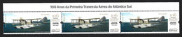 100 Of South Atlantic Air Crossing By Gago Coutinho And Sacadura Cabral 1922. Lusitania Seaplane Santa Cruz, Rio Janeiro - Brieven En Documenten