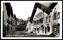 ALTE POSTKARTE MATREI AM BRENNER GASTHOF ZUR WEISSEN ROSE Tirol Österreich Auto Car Oldtimer Postcard Cpa Ansichtskarte - Matrei Am Brenner