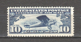 USA 1927 Mi 307A MNH AIRPLANE (2) - 1b. 1918-1940 Unused