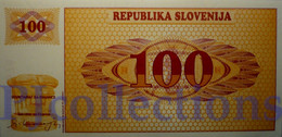 SLOVENIA 100 TOLARJEV 1990 PICK 6s1 SPECIMEN UNC - Slowenien