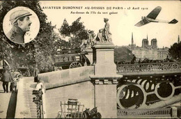 AVIATION - Aviateur Dubonnet Au Dessus De Paris En 1910 - L 136741 - Aviatori