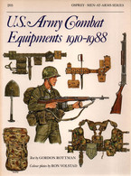 OSPREY  US ARMY COMBAT EQUIPMENTS 1910 1988  ARMEE AMERICAINE EQUIPEMENTS BRELAGE - Inglés