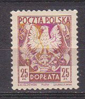 R3929 - POLOGNE TAXE Yv N°122 - Taxe