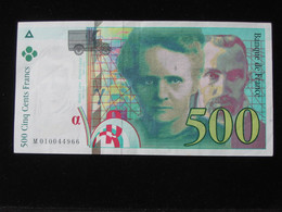 500 Francs  - Pierre Et Marie CURIE 1994   **** EN ACHAT IMMEDIAT **** - 500 F 1994-2000 ''Pierre En Marie Curie''