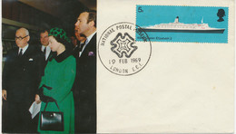 GB SPECIAL EVENT POSTMARKS PHILATELY 1969 National Postal Museum London E.C.I. - Brieven En Documenten