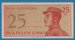 INDONESIA 25 SEN 1964 # CVA041825 P# 93 - Indonésie
