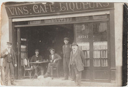 5962 CAFE VINS LIQUEURS A IDENTIFIER LOCALISER SITUER - Cafés