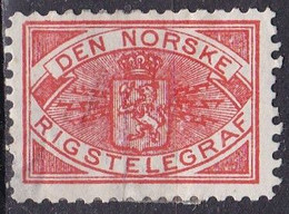 Norvegia, Den Norske Rikstelegraf - Usato° - Steuermarken