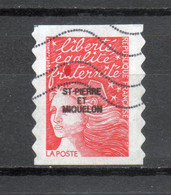 SAINT PIERRE ET MIQUELON N° 675  OBLITERE  COTE  0.50€    MARIANNE DU 14 JUILLET - Used Stamps