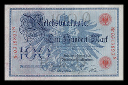 Alemania Germany 100 Mark 1908 Pick 33a SC UNC - 100 Mark