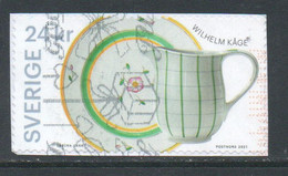 Zweden 2021 Yv 3347 Hoge Waarde, Op Papier, Gestempeld - Used Stamps